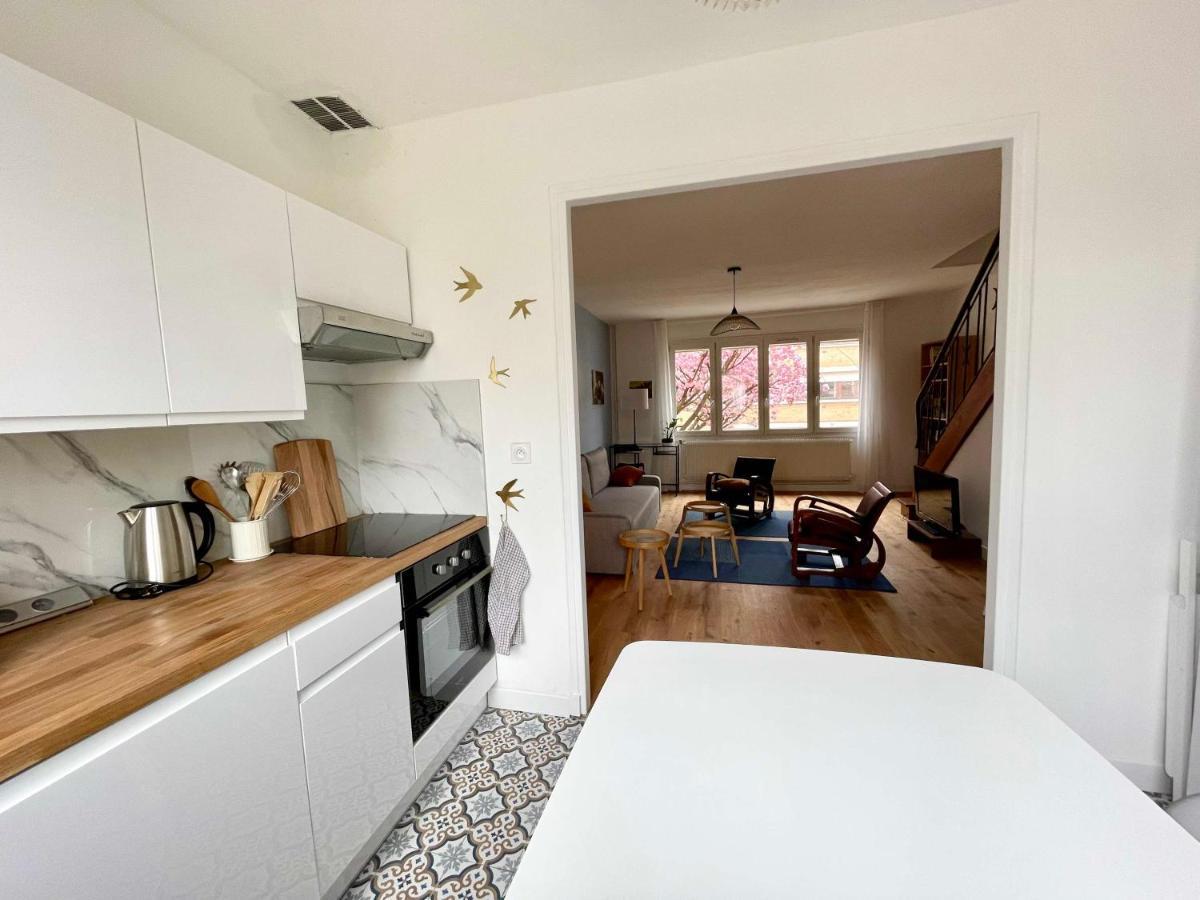 릴 La Chambre Jaune Maison Avec Grande Terrasse Et Garage Prive 빌라 외부 사진