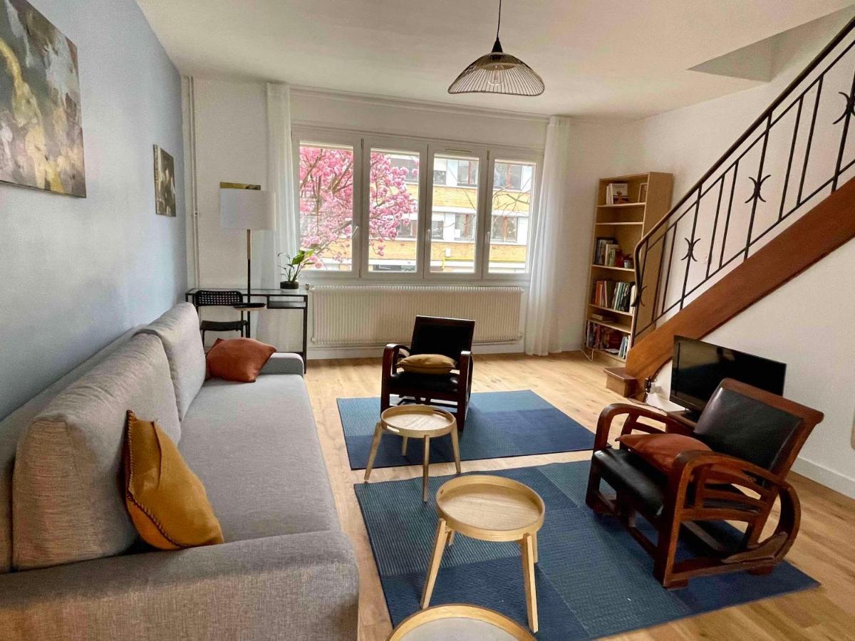 릴 La Chambre Jaune Maison Avec Grande Terrasse Et Garage Prive 빌라 외부 사진